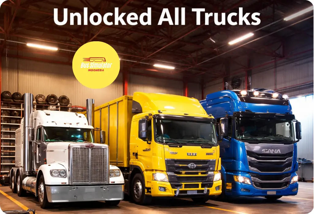 Unlocked All Trucks