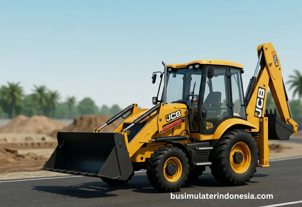 Realistic Jcb model image