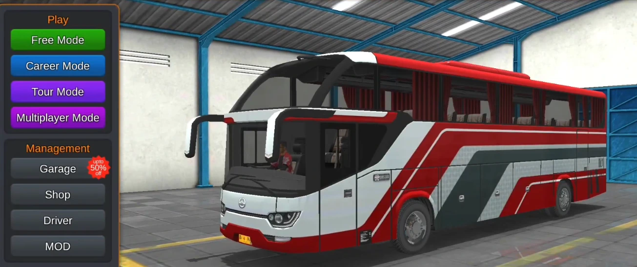 Bus Simulator indonesia mod apk modes
