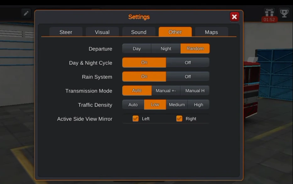 Bus simulator indonesia mod apk setting of day & night